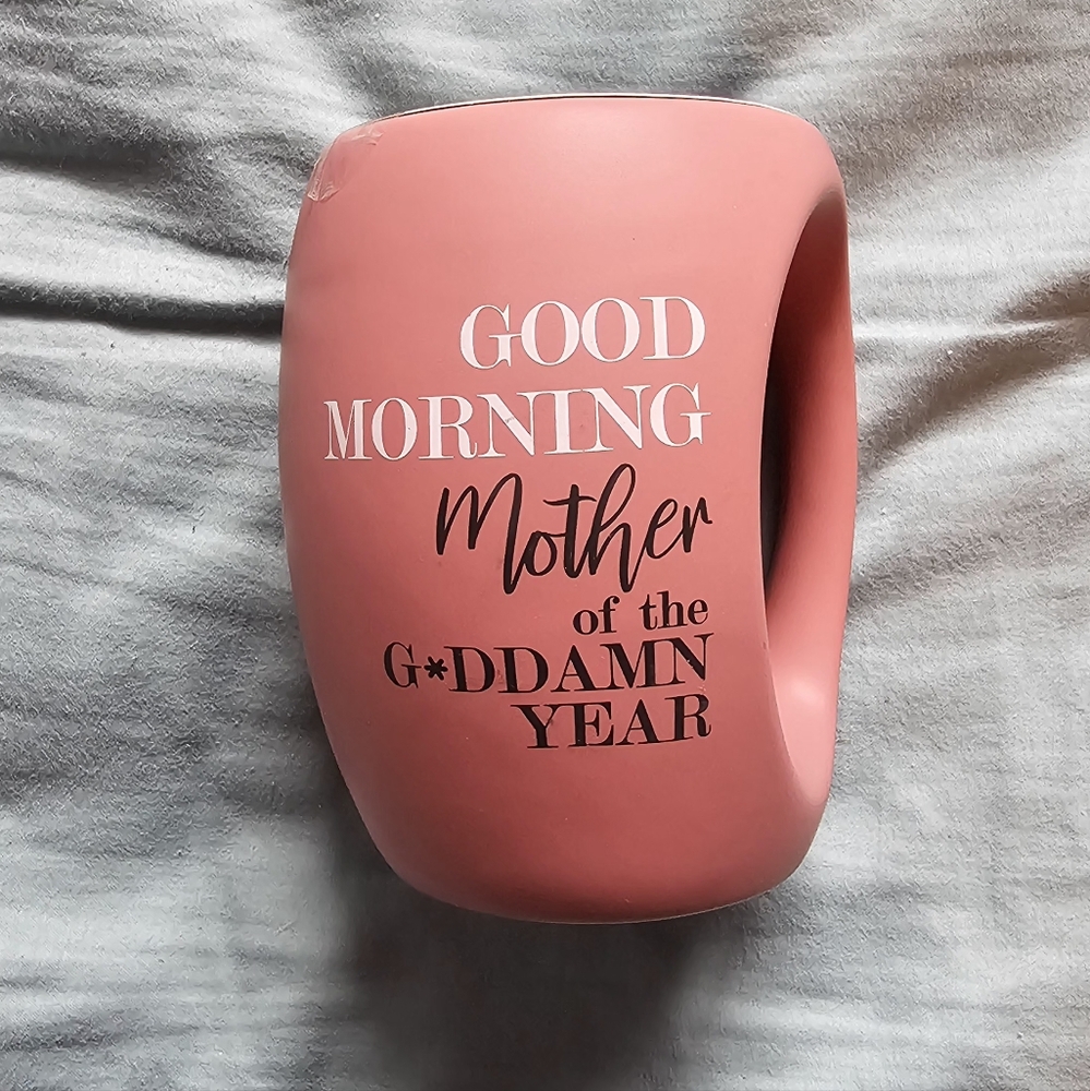 Good Morning Pink mug